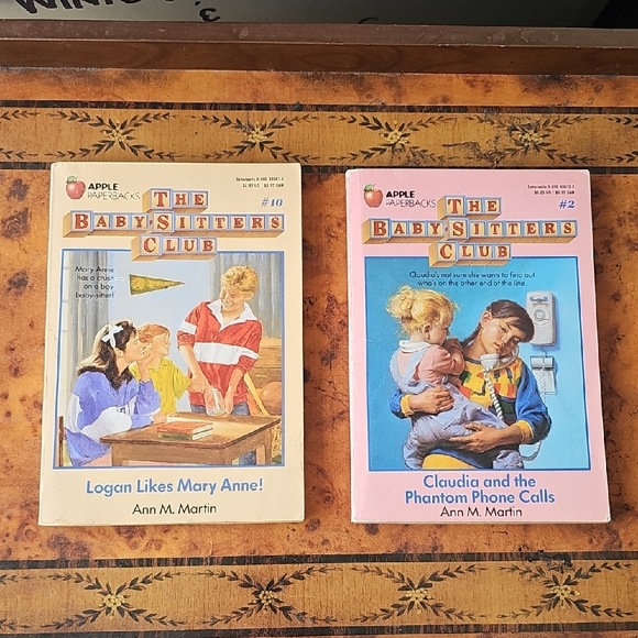 Apple Paperbacks Other - 1986 And 1988 The Babb6-Sitters Club Books